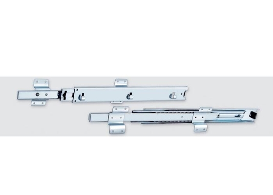 38KGS Capacity Soft Close Drawer Slides Cold Rolled Steel Plate 25000 Times Cycling